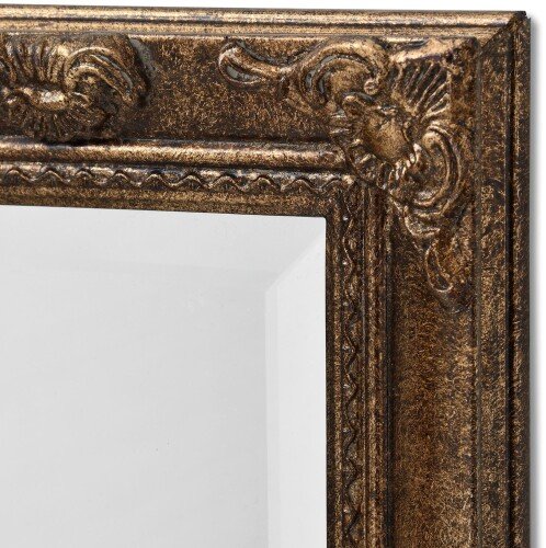 Antique Gold Narrow Wall Mirror
