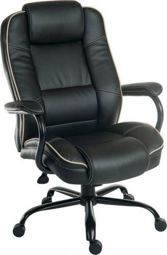 Teknik Goliath Duo Bonded Leather Heavy Duty Executive Chair - Black