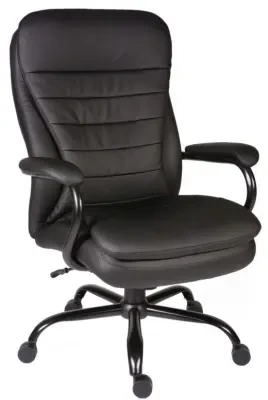 Teknik Goliath Bonded Leather Heavy Duty Executive Chair - Black