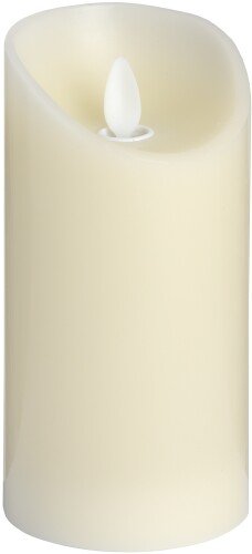 Luxe Collection 3 X 6 Cream Flickering Flame Led Wax Candle