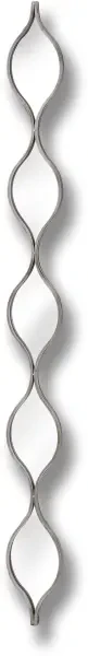 Decorative Hanging Silver Mirror