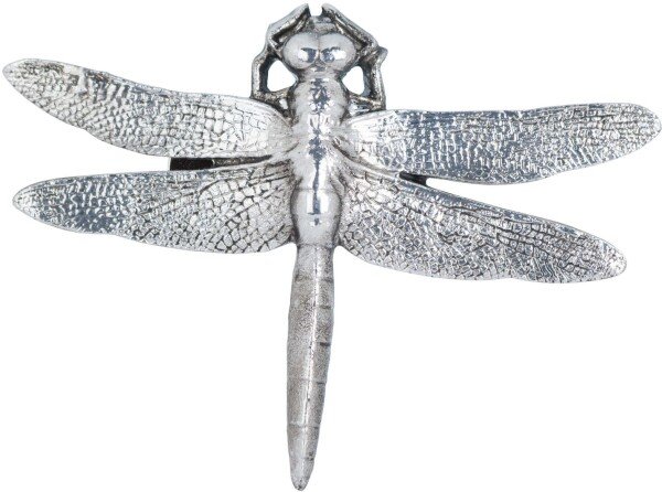 Antique Silver Dragonfly Decorative Clip