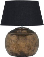 Regola Bronze Metallic Ceramic Table Lamp
