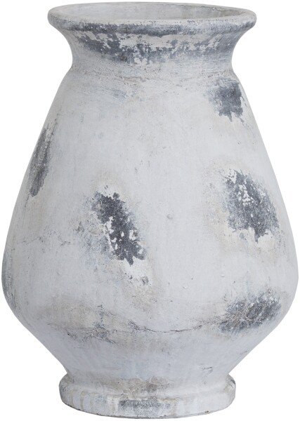 Naxos Large Antique White Vase