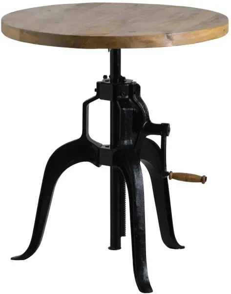 Draftsman Adjustable Bar Bistro Table