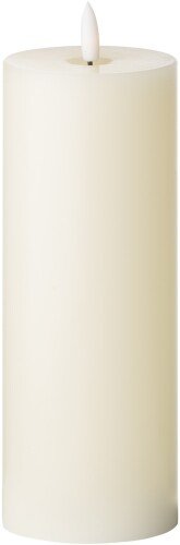 Luxe Collection Natural Glow 3 X 8 Led Ivory Candle
