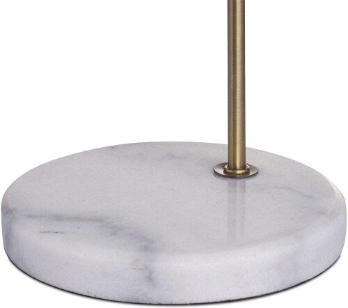 Marble And Brass Industrial Adjustable Desk Lamp