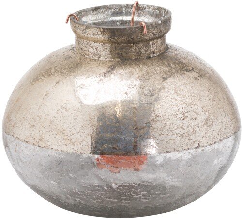 Large Silverlust Bulbus Candle Holder