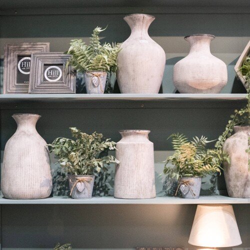 Bloomville Chours Stone Vase
