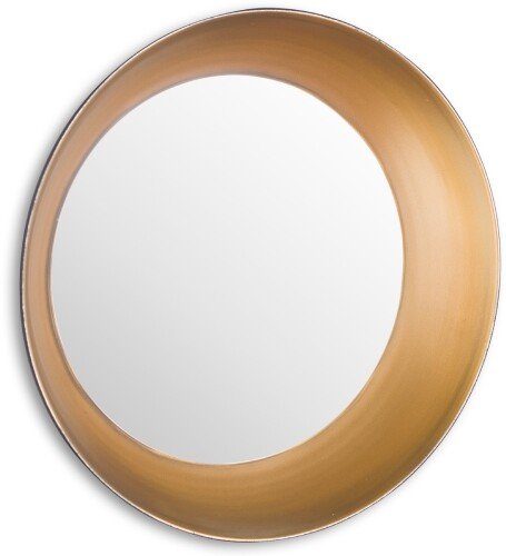 Devant Small Gold Rimmed Mirror