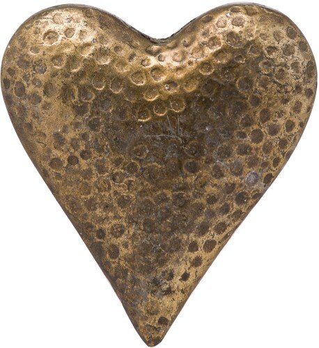 Evi Antique Bronze Large Heart