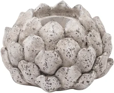 Stone Effect Acorn Tea Light Holder