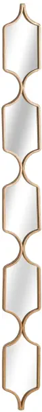 Square Decorative Hanging Collage Mirror In Gold