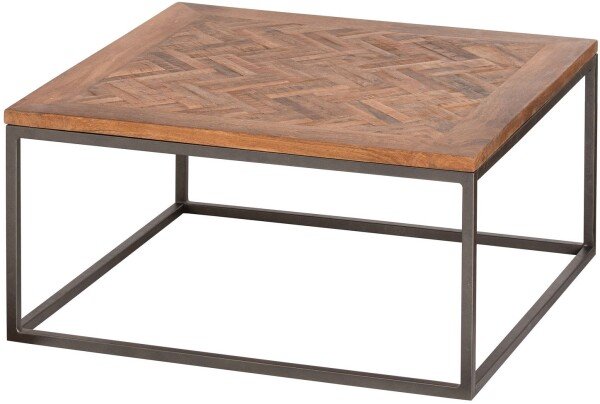 Hoxton Collection Coffee Table With Parquet Top