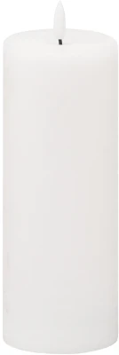 Luxe Collection Natural Glow 3x8 Led White Candle
