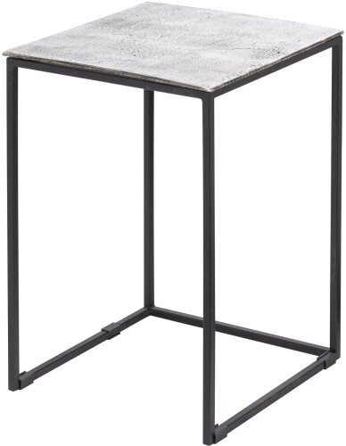 Farrah Collection Silver Nest Of Three Tables