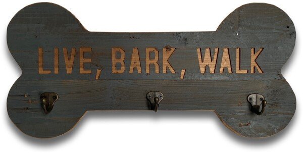 Grey Wash Live Bark Walk Lead Hook