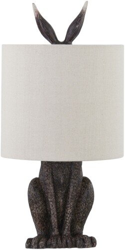 Hare Table Lamp with Linen Shade