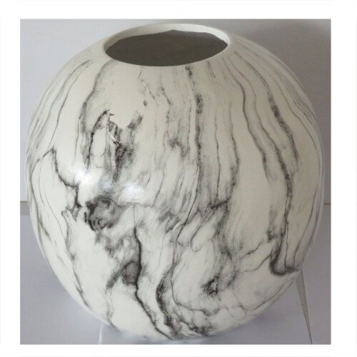 Marble Large Pudding Vase