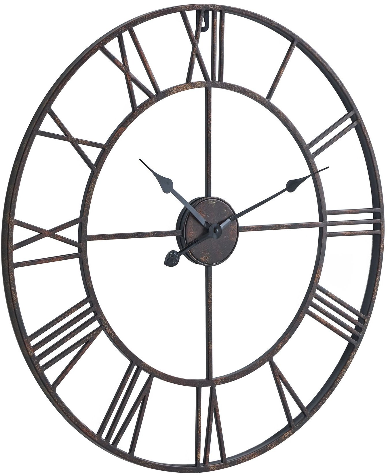 Bronze Skeleton Outdoor Wall Clock - Perfect for Garden Decor - No 10 ...