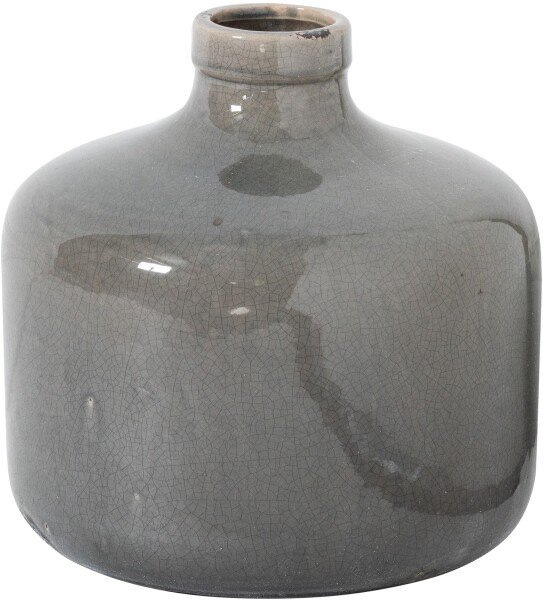 Garda Grey Glazed Chive Vase