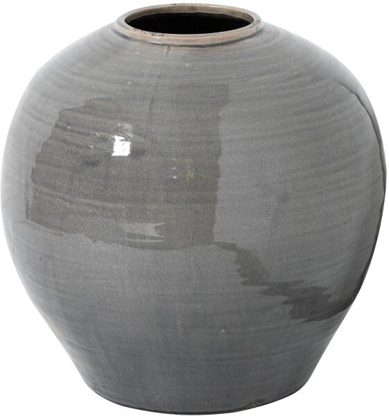 Garda Grey Glazed Regola Vase