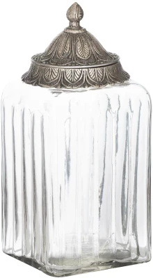 Moroccan Style Lided Large Display Jar