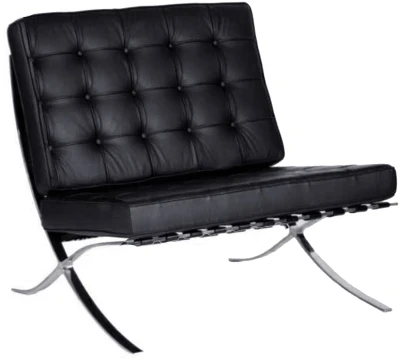 Nautilus Valencia Contemporary Oversized Leather Faced Chair