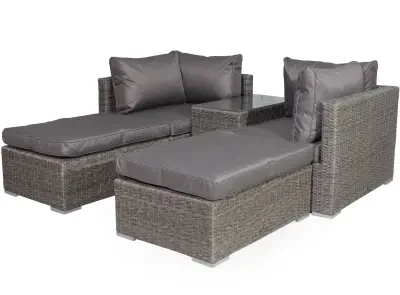 Paris 4 Seater Multi Relaxer Set