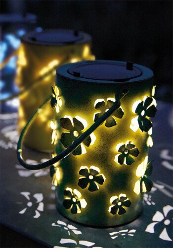 Luxform Lighting Solar Led Daisy Flower Lantern