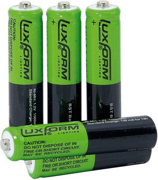 Luxform Lighting Aaa Rechargeable Battery - 800 Mah Nimh 1.2v - Pack Of 4
