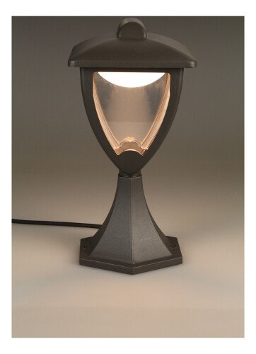 Luxform Lighting Luxembourg Post Light In Anthracite