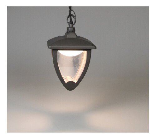 Luxform Lighting 230v Luxembourg Hanging Chain Light In Anthracite