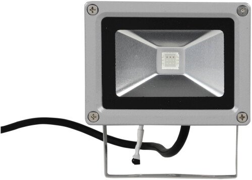 Luxform Lighting Tauri Water Resistant 230v 10w Cob Led Outdoor Floodlight With 3m Mains Cable
