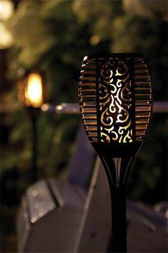 Luxform Lighting Art Deco Solar Led Torch Light
