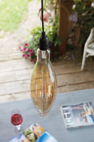 Luxform Lighting Eclipse Battery Powered Pendulum Hanging Light With 24 Hour Timer