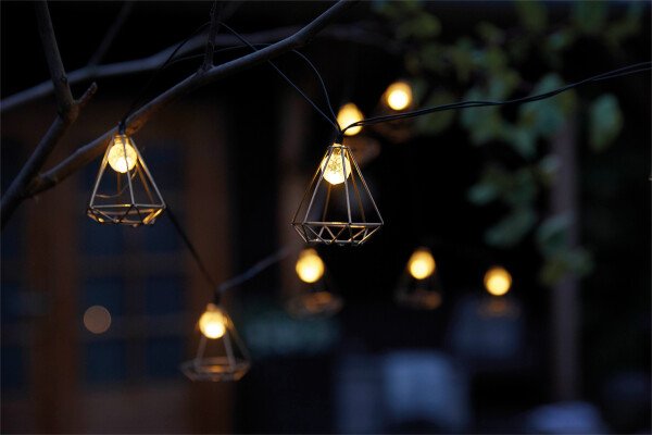 Luxform Lighting Solar String Light With 10 Led Lights Sousse