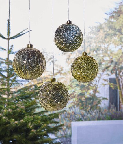 Luxform Battery Operated Hanging Xmas Ball