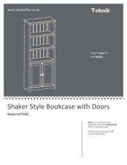 5417593 Shaker Style Bookcase With Doors