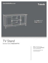 5417772 Barrister Home Low TV Stand
