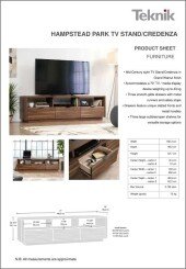 Hampstead Park TV Stand Credenza