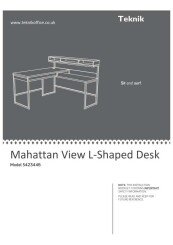 5423446 Manhattan View L Shaped Desk