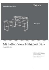 5423446 Manhattan View L Shaped Desk