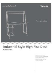 5424933 Industrial Style High Rise Desk