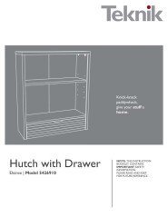 5426910 Elstree Hutch With Drawer