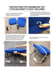 Goliath Duo Backrest Assembly Instructions