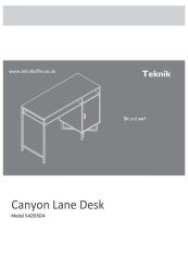 Canyon Lane Desk Instructions