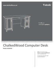 Chalked Sheet Computer Desk Assembly Instuctions