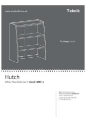 Clifton Place Hutch Instructions