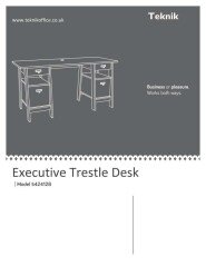 Executive Trestle Desk Instructions
